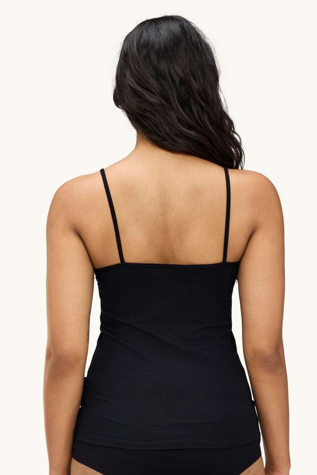 Femmes - Lot de 2 - caracos - noir / gris