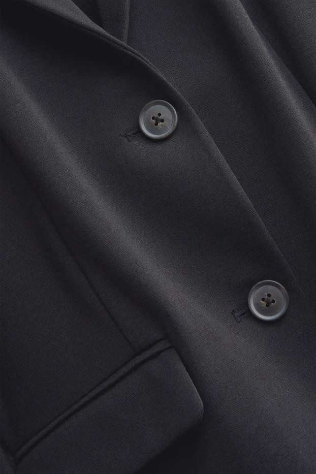 Dames - Business-blazer - getailleerd - zwart
