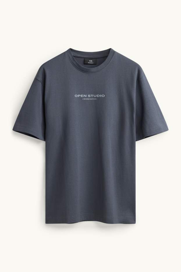 Herren - T-Shirt - Relaxed Fit - anthrazit