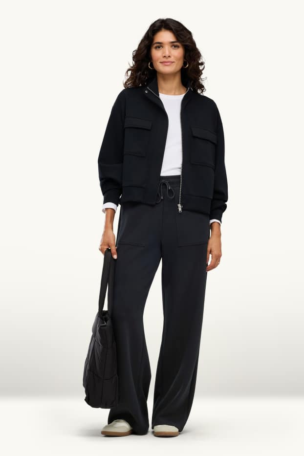 Dona - Pantalons de xandall - negre