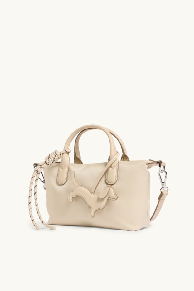 Femmes - Sac à bandoulière amovible - beige