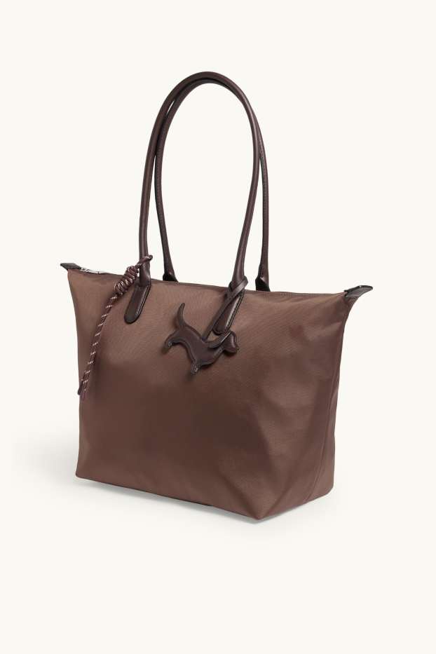 Damen - Großer Shopper - braun