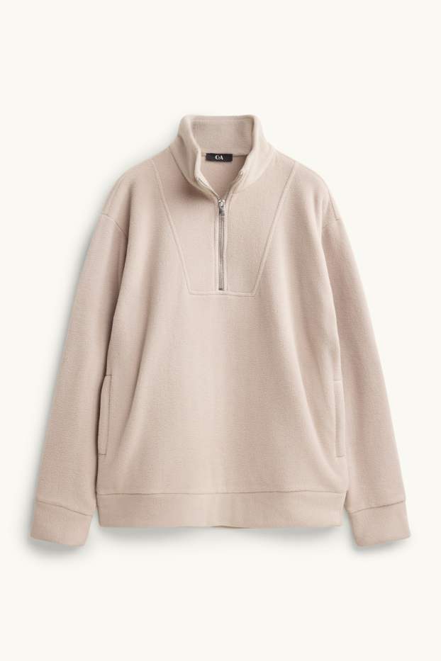 Damen - Sweatshirt - beige