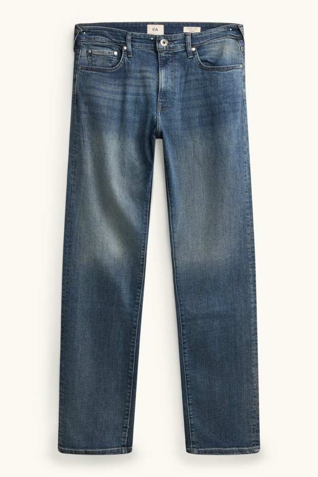 Home - Straight Jeans - LYCRA® - texà blau