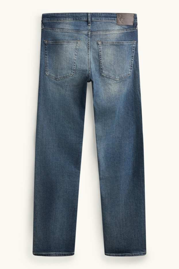 Home - Straight Jeans - LYCRA® - texà blau