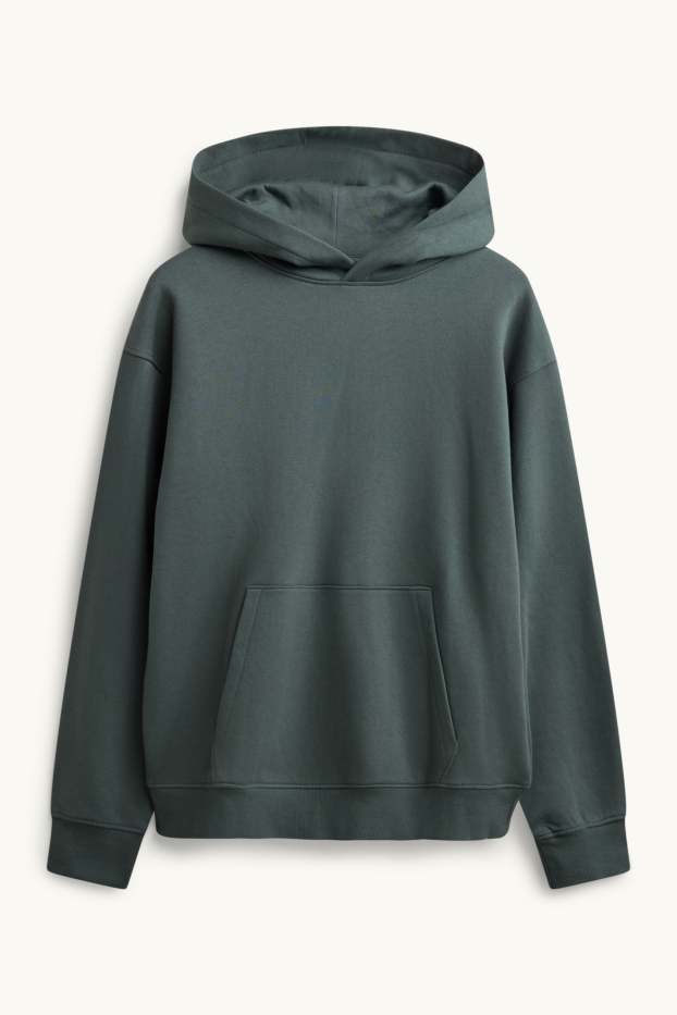 Men - Hoodie - dark green