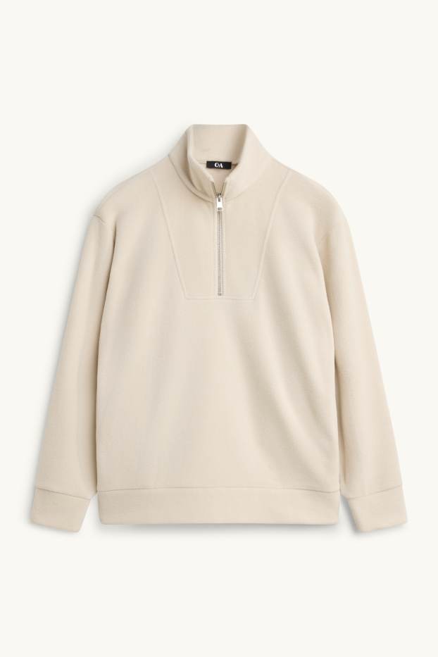 Femmes - Sweat - crème