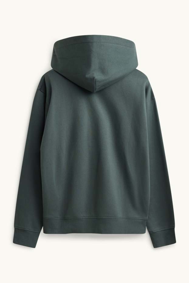 Men - Hoodie - dark green