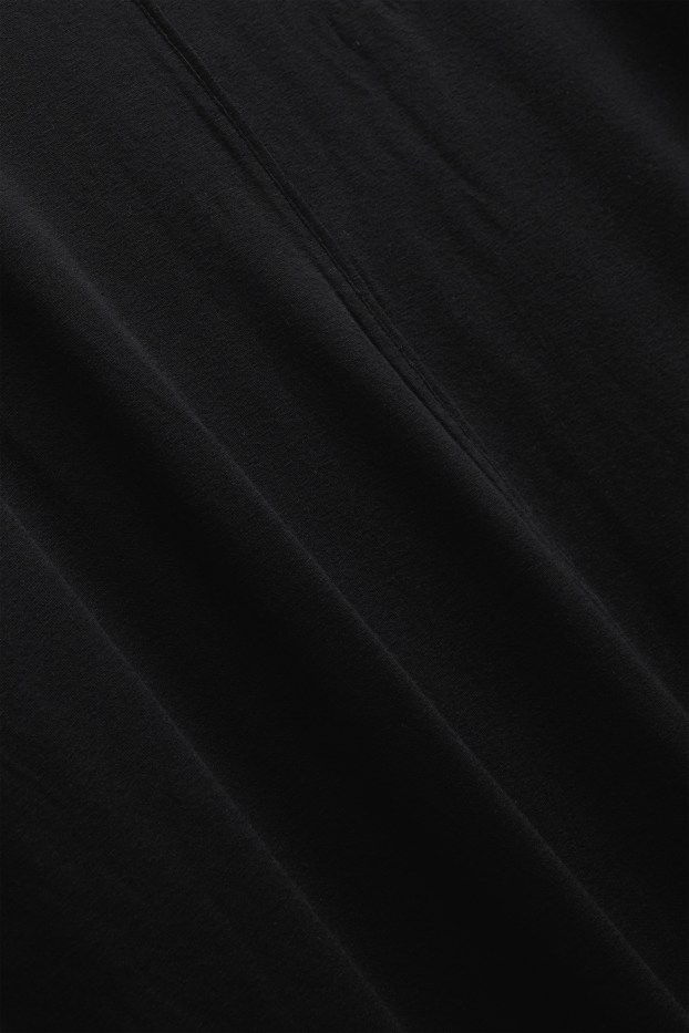 Femmes - T-shirt - relaxed fit - noir