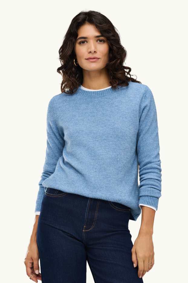 Femmes - Pull - bleu