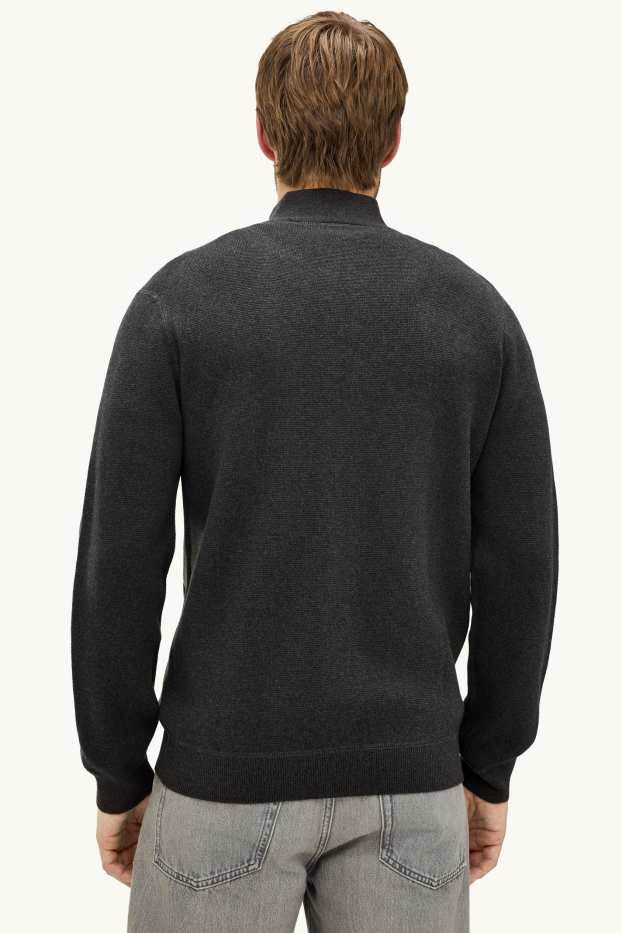 Heren - Vest - antraciet