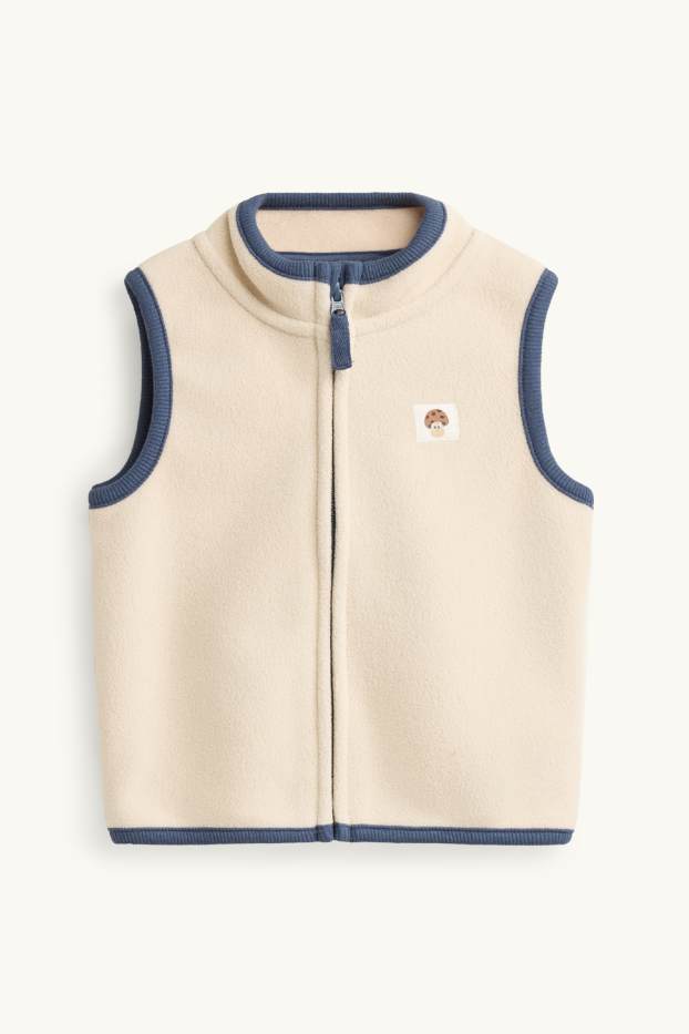 Baby Buben - Baby-Outfit - 3 teilig - blau  / beige