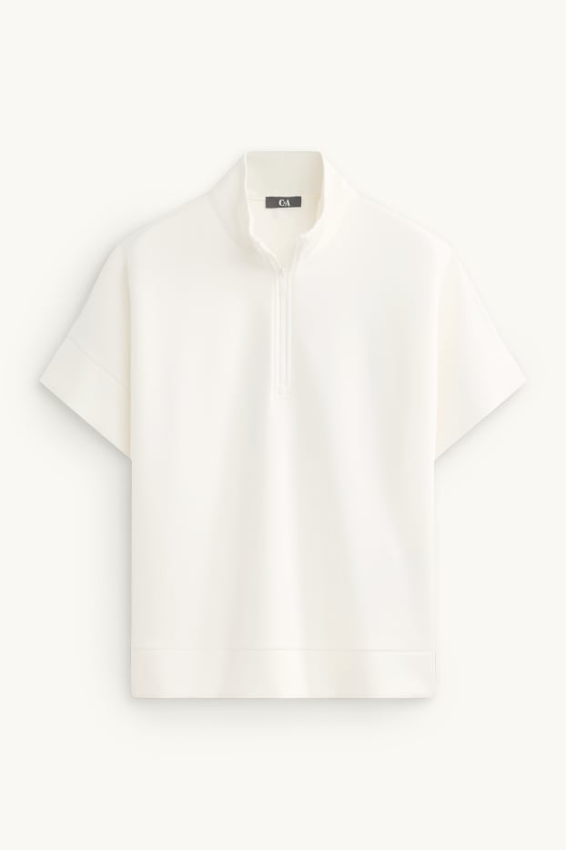 Mujer - Sudadera - blanco roto