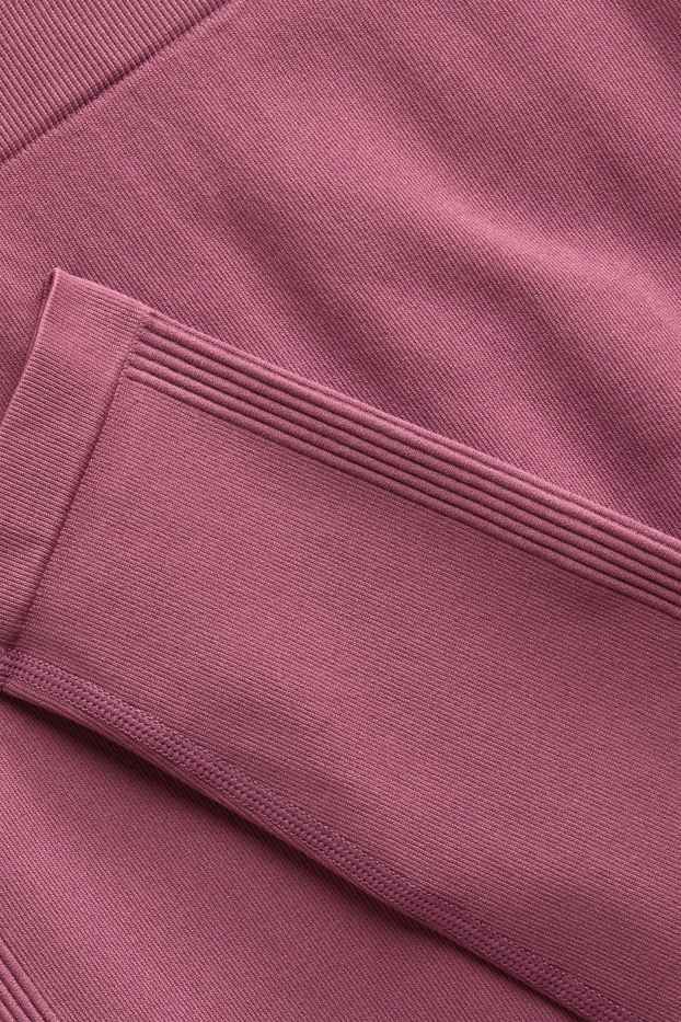 Damen - Sport-Leggings - seamless - lila