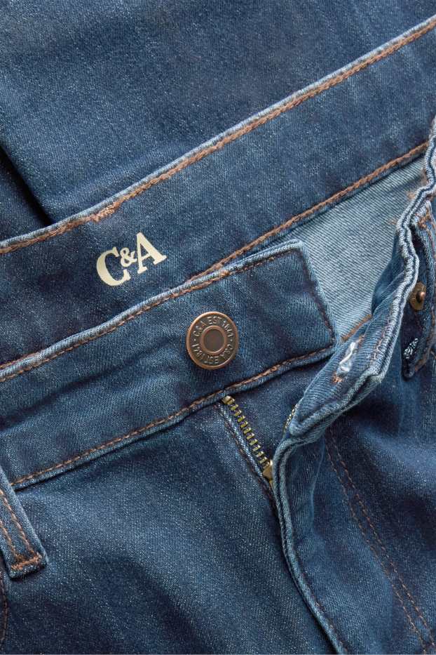 Hommes - Straight jean - LYCRA® - jean bleu