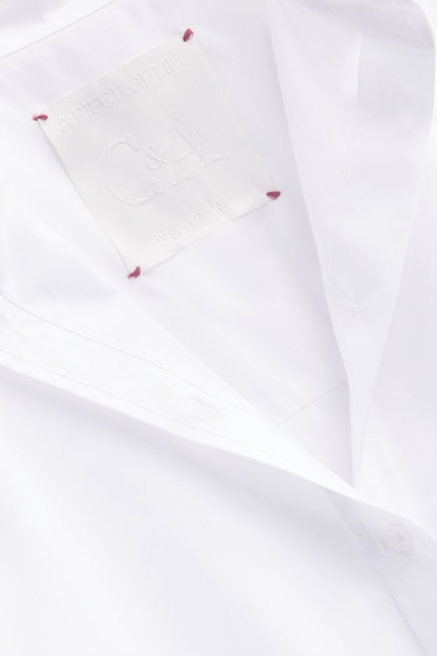 Dona - Brusa camisera - blanc neu