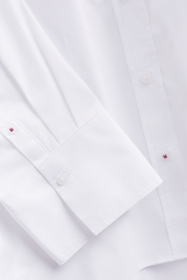 Dona - Brusa camisera - blanc neu