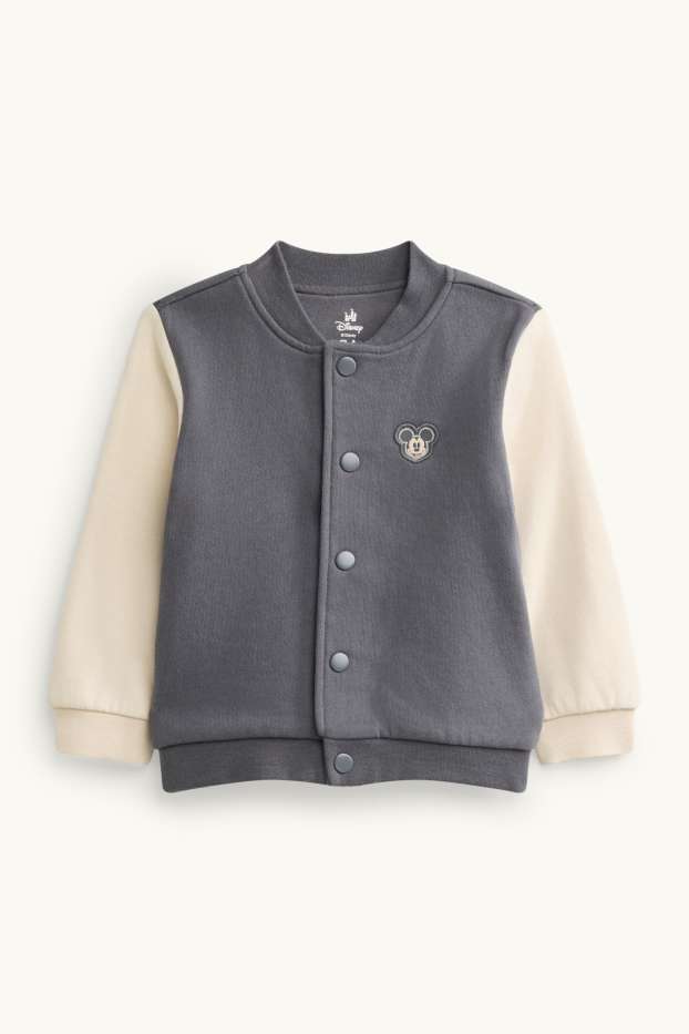 Bébés garçons - Mickey Mouse - ensemble pour bébé - 3 pièces - gris / beige