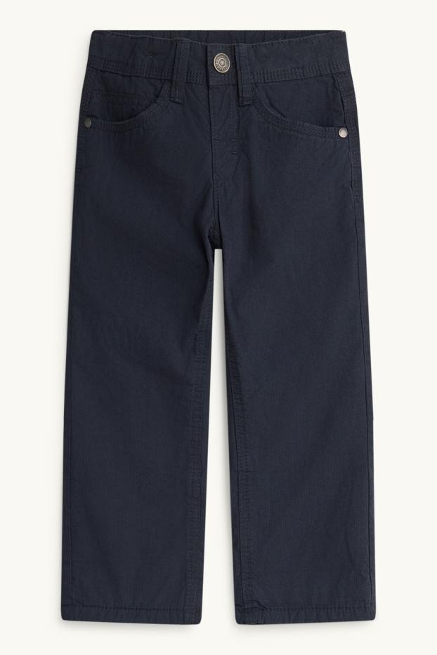 Kinder Buben - Thermohose - dunkelblau