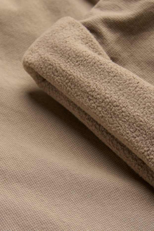 Bambini - Pantaloni termici - marrone chiaro