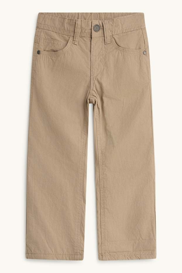 Bambini - Pantaloni termici - marrone chiaro