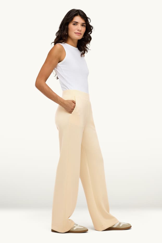 Damen - Jogginghose - gelb