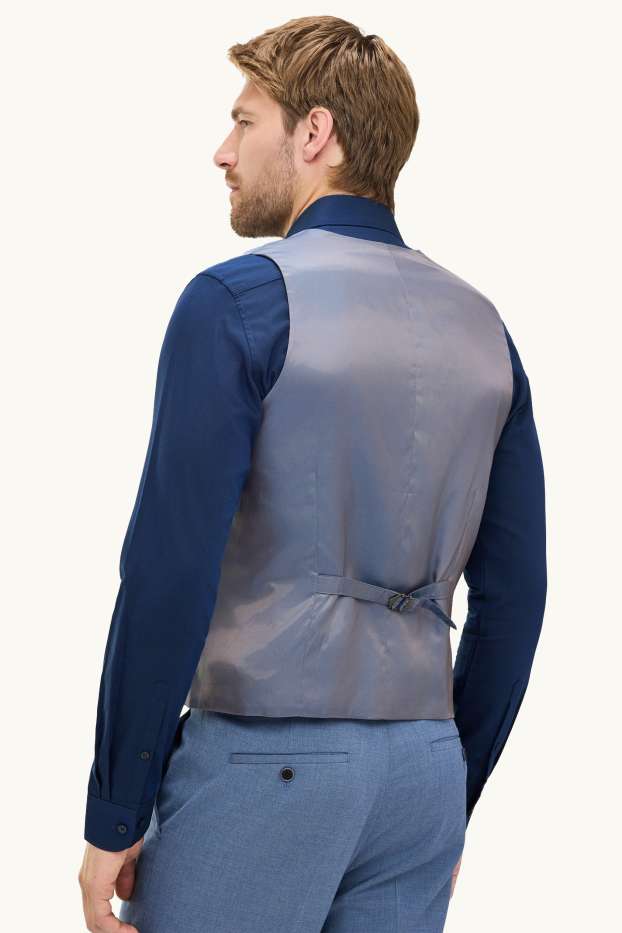 Bărbați - Vestă modulară - regular fit - albastru