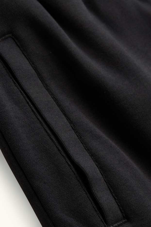 Uomo - Shorts di felpa - nero