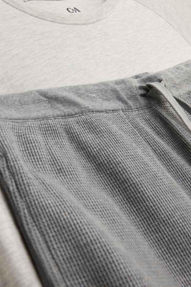 Hommes - Pyjama - gris
