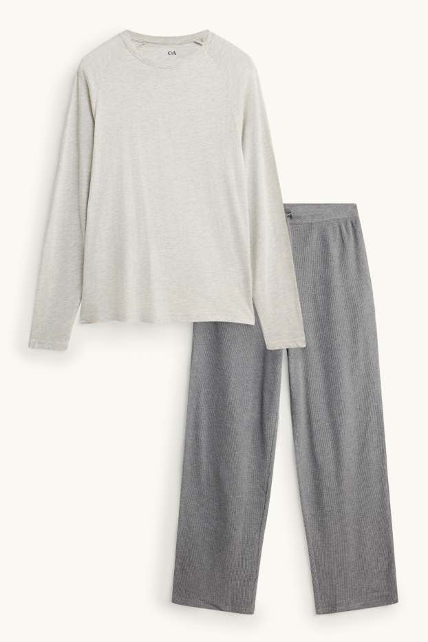Hommes - Pyjama - gris