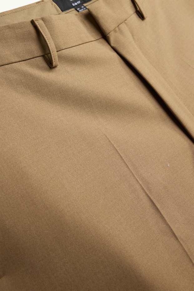 Herren - Baukasten-Hose - Slim Fit - Flex - khaki