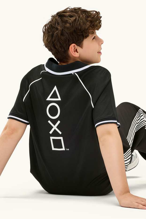 Enfants garçons - PlayStation - T-shirt - noir