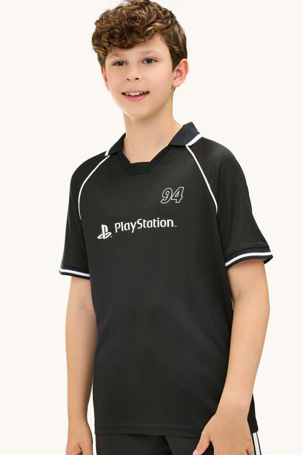 Enfants garçons - PlayStation - T-shirt - noir