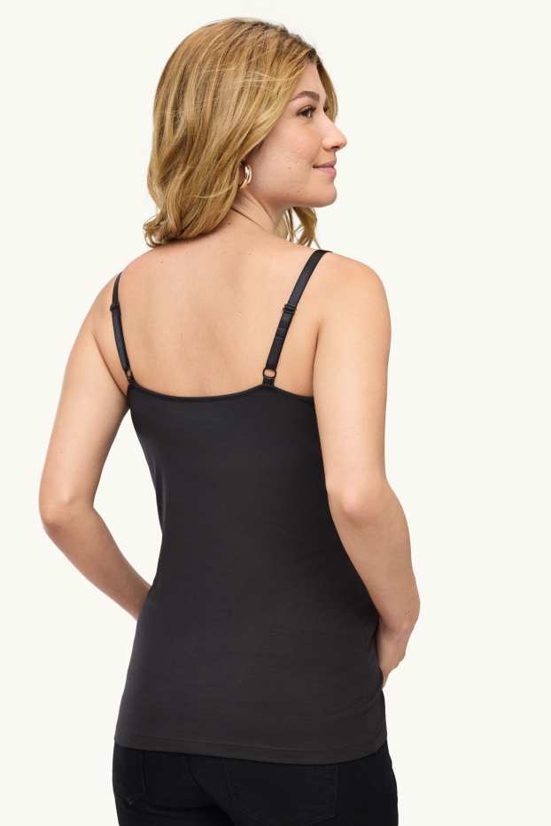 Femmes - Lot de 2 - hauts d’allaitement - noir