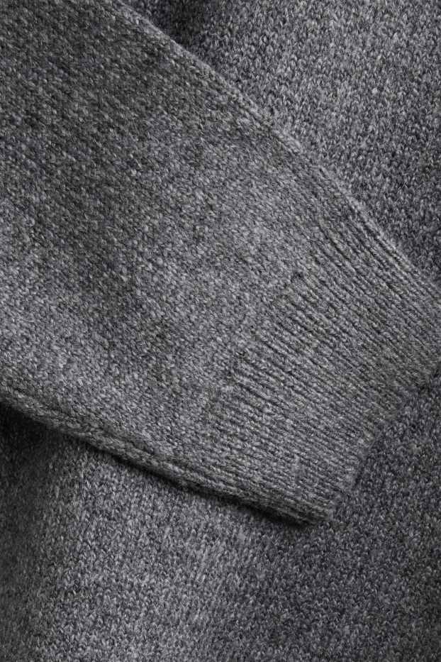 Herren - Pullover - dunkelgrau
