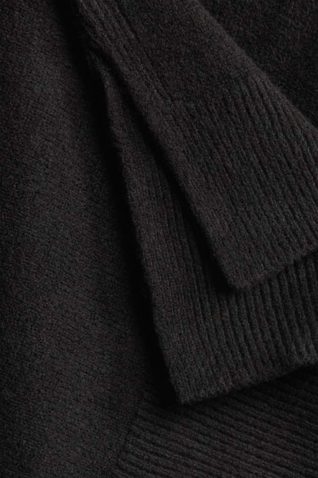 Women - Turtleneck jumper - black