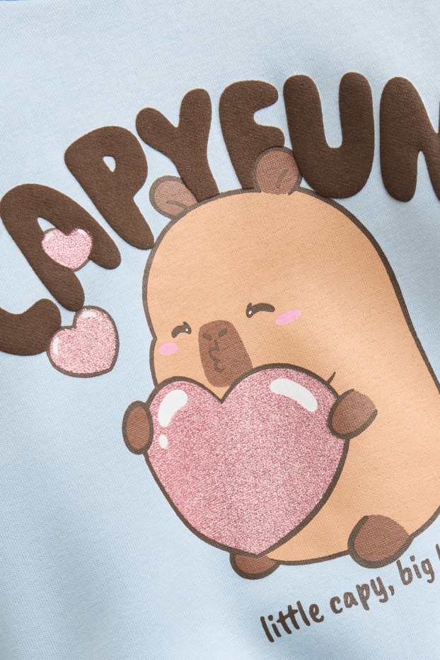 Children Girls - Sweatshirt - light blue