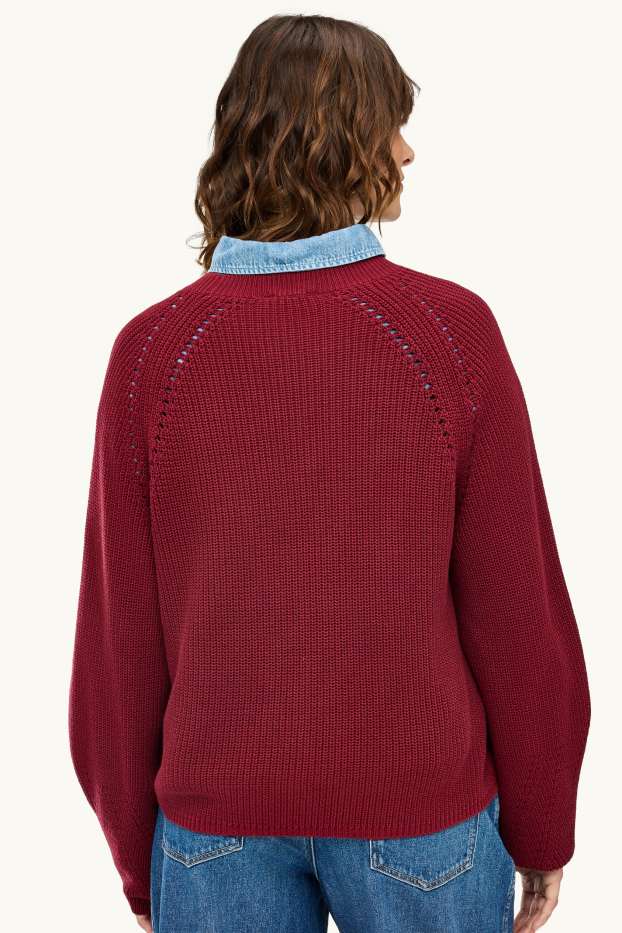 Femmes - Pull - rouge