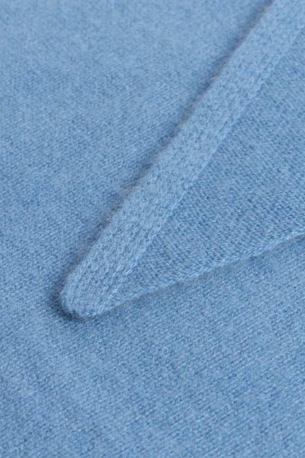 Damen - Kaschmir-Schal - blau