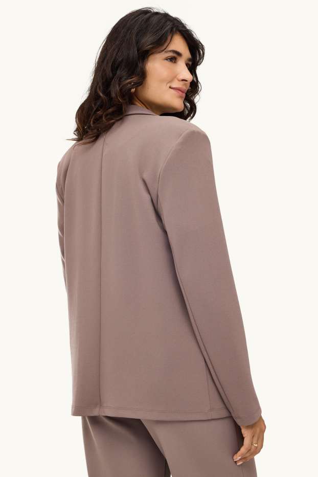 Damen - Blazer - Regular Fit - hellbraun