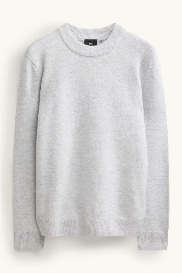 Uomo - Maglione - grigio chiaro