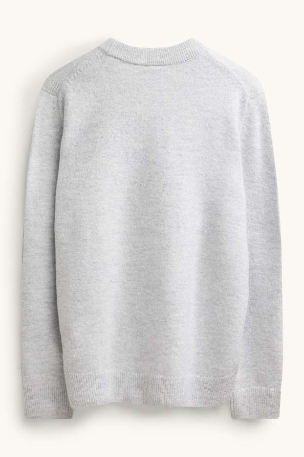 Uomo - Maglione - grigio chiaro