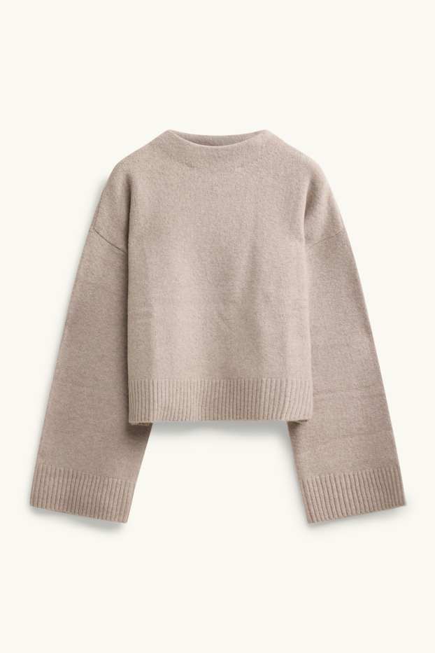 Femei - Pulover - taupe