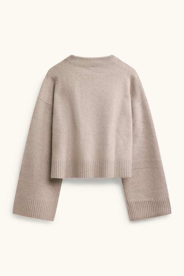 Femei - Pulover - taupe