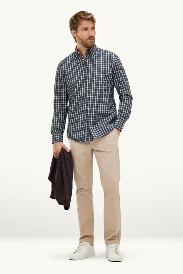 Herren - Chino - Slim Fit - beige
