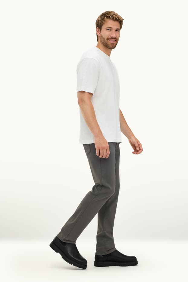 Hommes - Slim jean - Flex jog denim - LYCRA® - gris anthracite