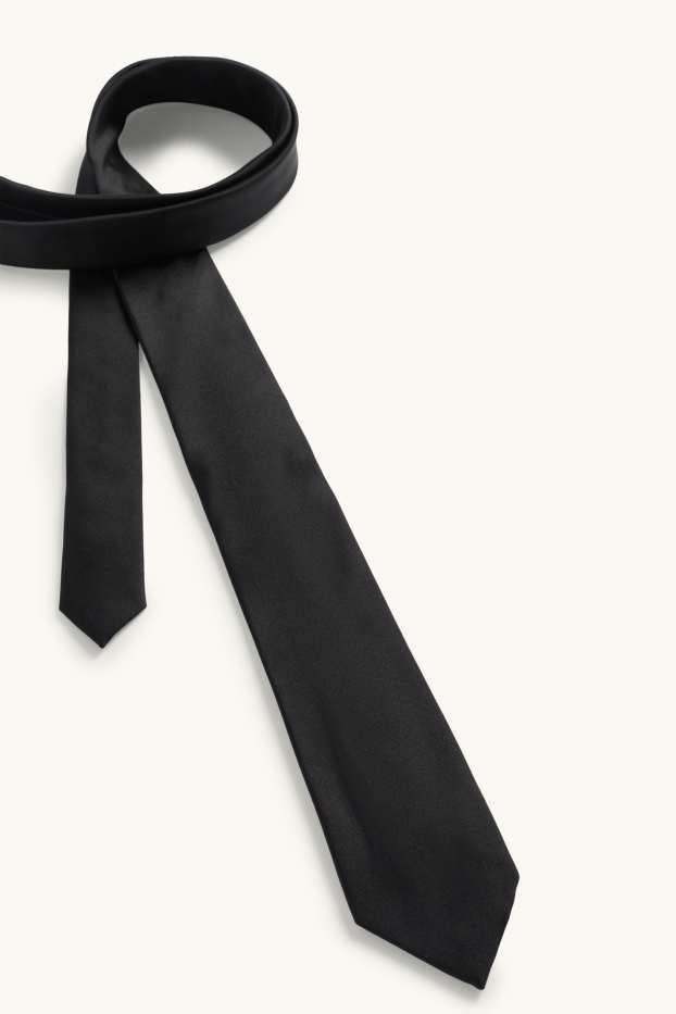 Men - Tie - black