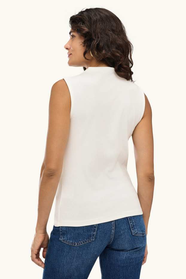 Dona - Top - blanc trencat