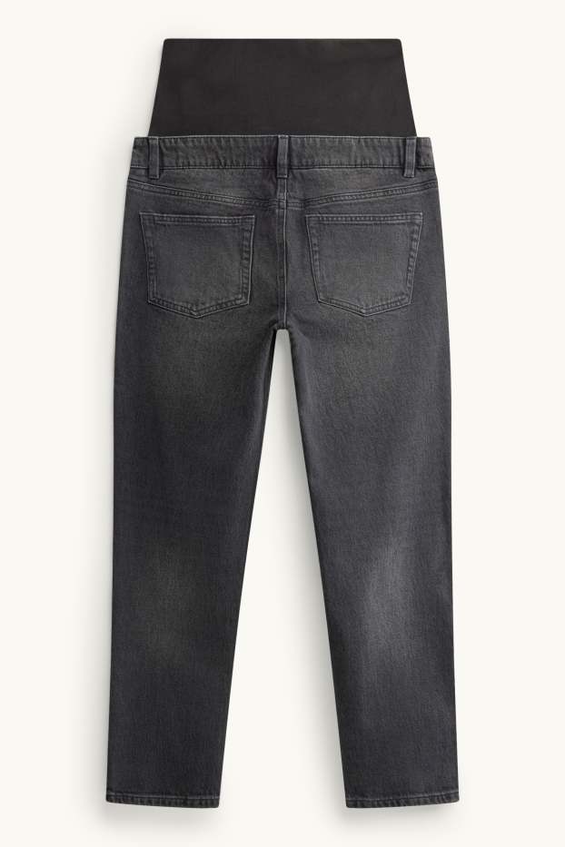 Women - Maternity jeans - relaxed jeans - denim-dark gray