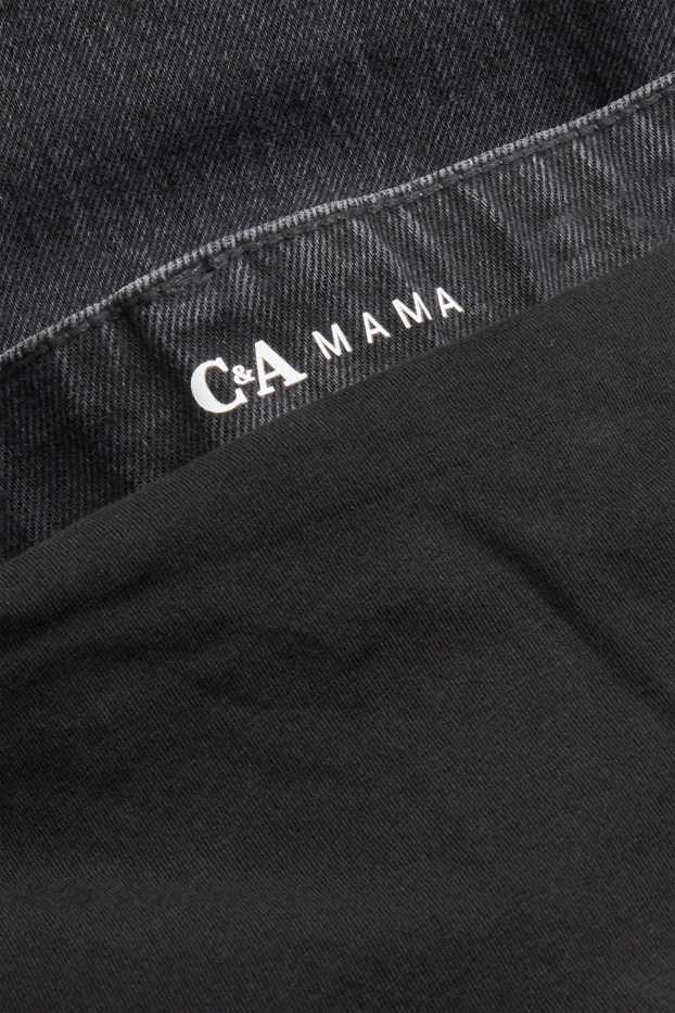 Women - Maternity jeans - relaxed jeans - denim-dark gray